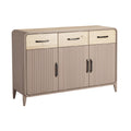 Meuble de rangement moderne avec tiroirs et portes en bois